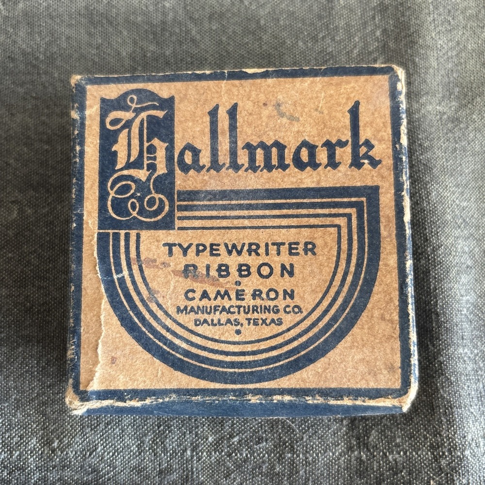 VTG Vintage Hallmark Typewriter Ribbon in box unused in original cellophane